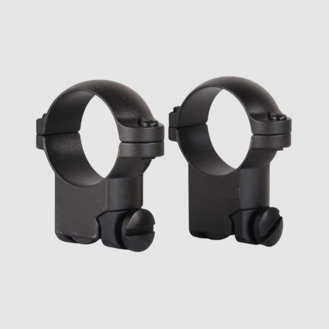 Leupold Ruger M77 Anelli 25,4mm alti neri opachi