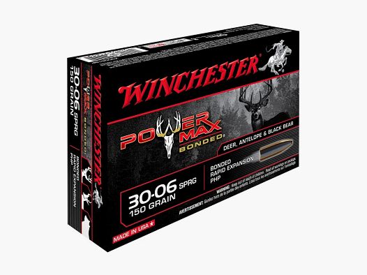 AMUNICJA KULOWA WINCHESTER .30-06 POWER MAX BONDED 150GR