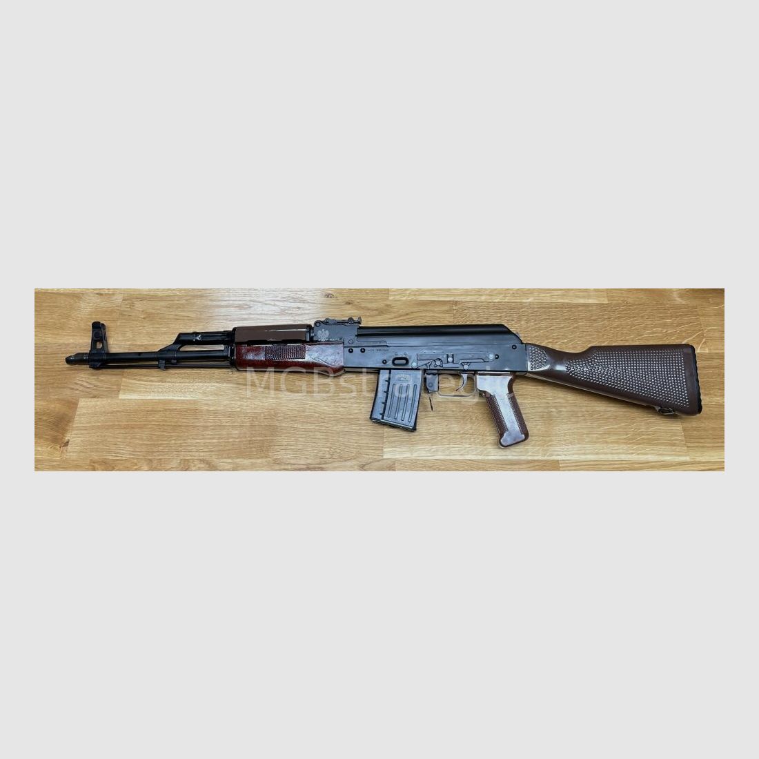 sportowo dopuszczony! WBP Jack - półautomatyczna broń .223Rem oryginalne części DDR NVA - system AKM AK47 AK74 - tłumik płomieni AKM