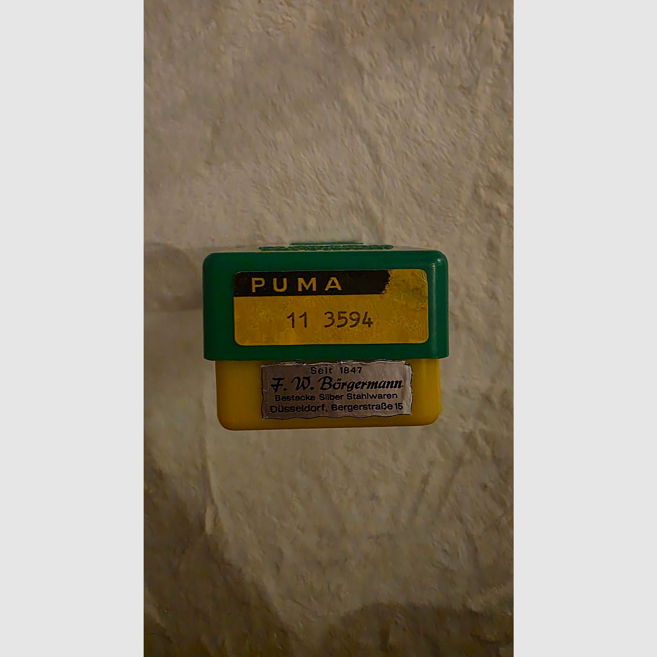 Puma Wildtöter nóż myśliwski 11/3594 – Pius Wildt – Solingen – z pochwą skórzaną i pudełkiem