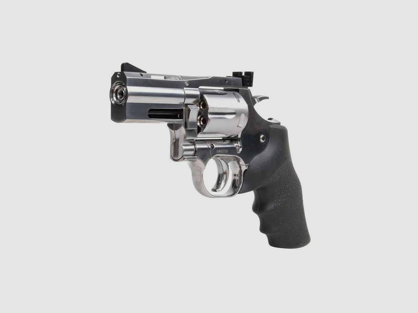 Dan Wesson 715 2,5" .177 Plata 4,5mm Presión de Aire Co2
