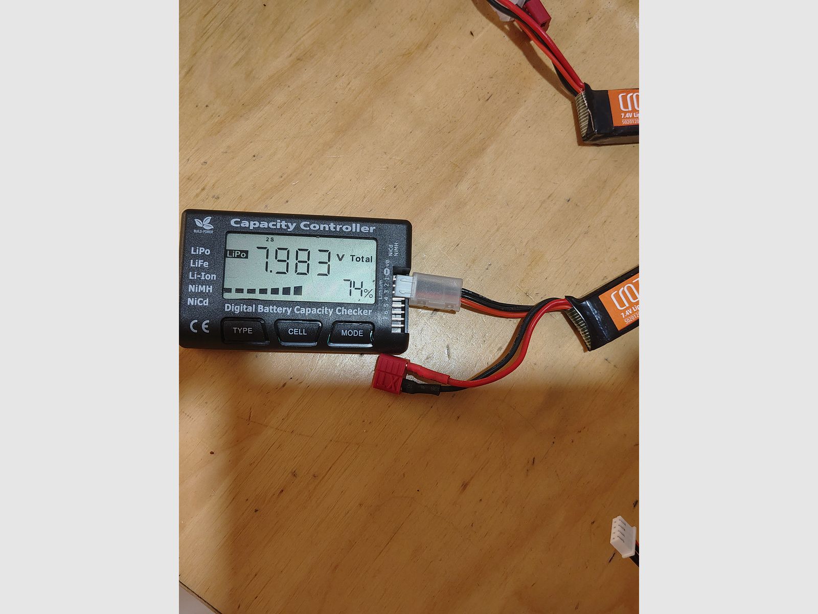 6x Airsoft LiPo Akku Set (11.1V & 7.4V) – Geprüft per Tester + LiPo Guard Tasche