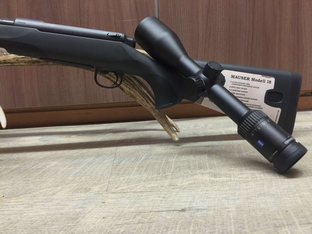Mauser M18, avec Zeiss Conquest V6 2,5-15x56 incluant le filetage