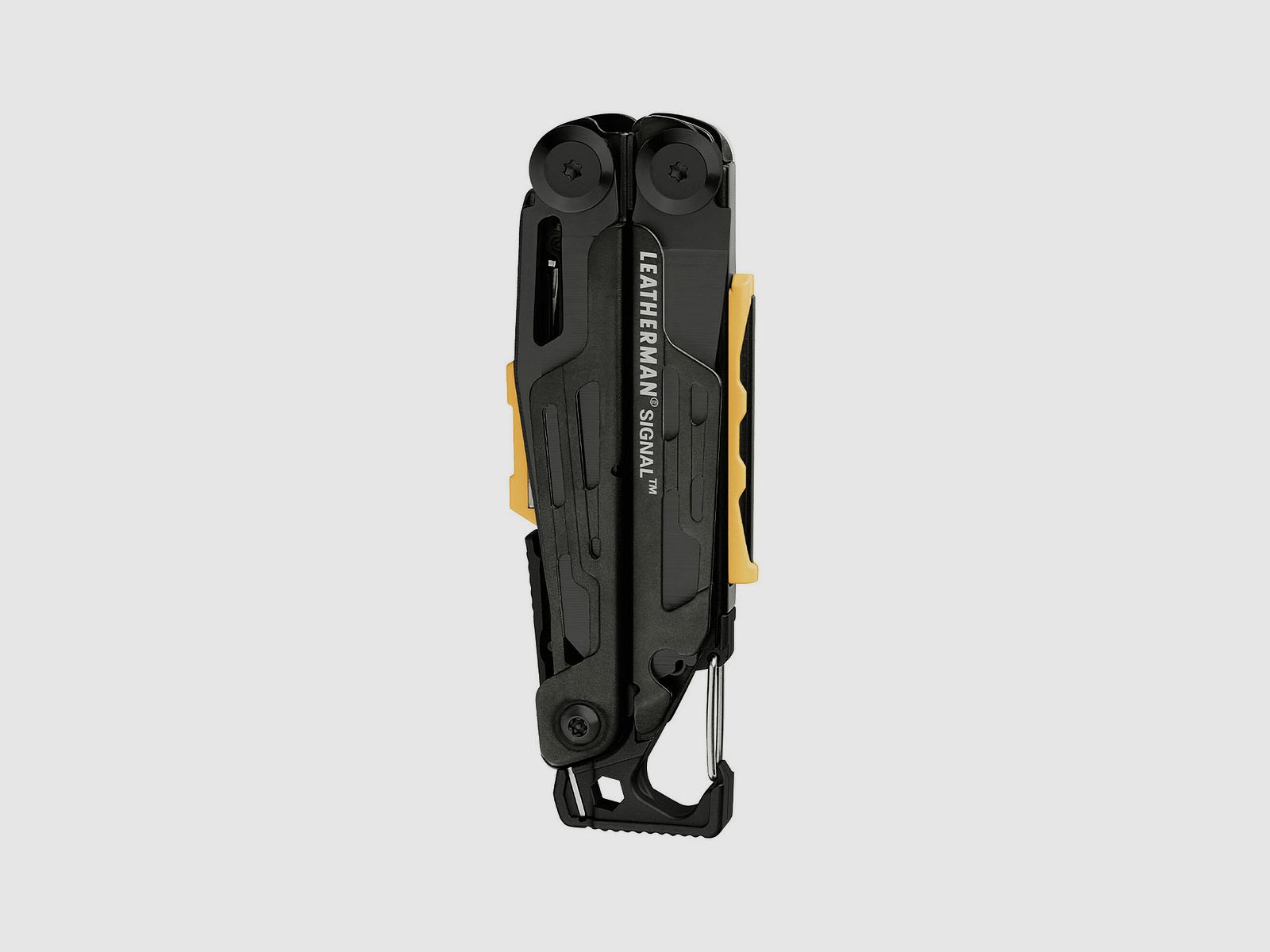 Leatherman SIGNAL Black, Molle Holster, Schwarz, L