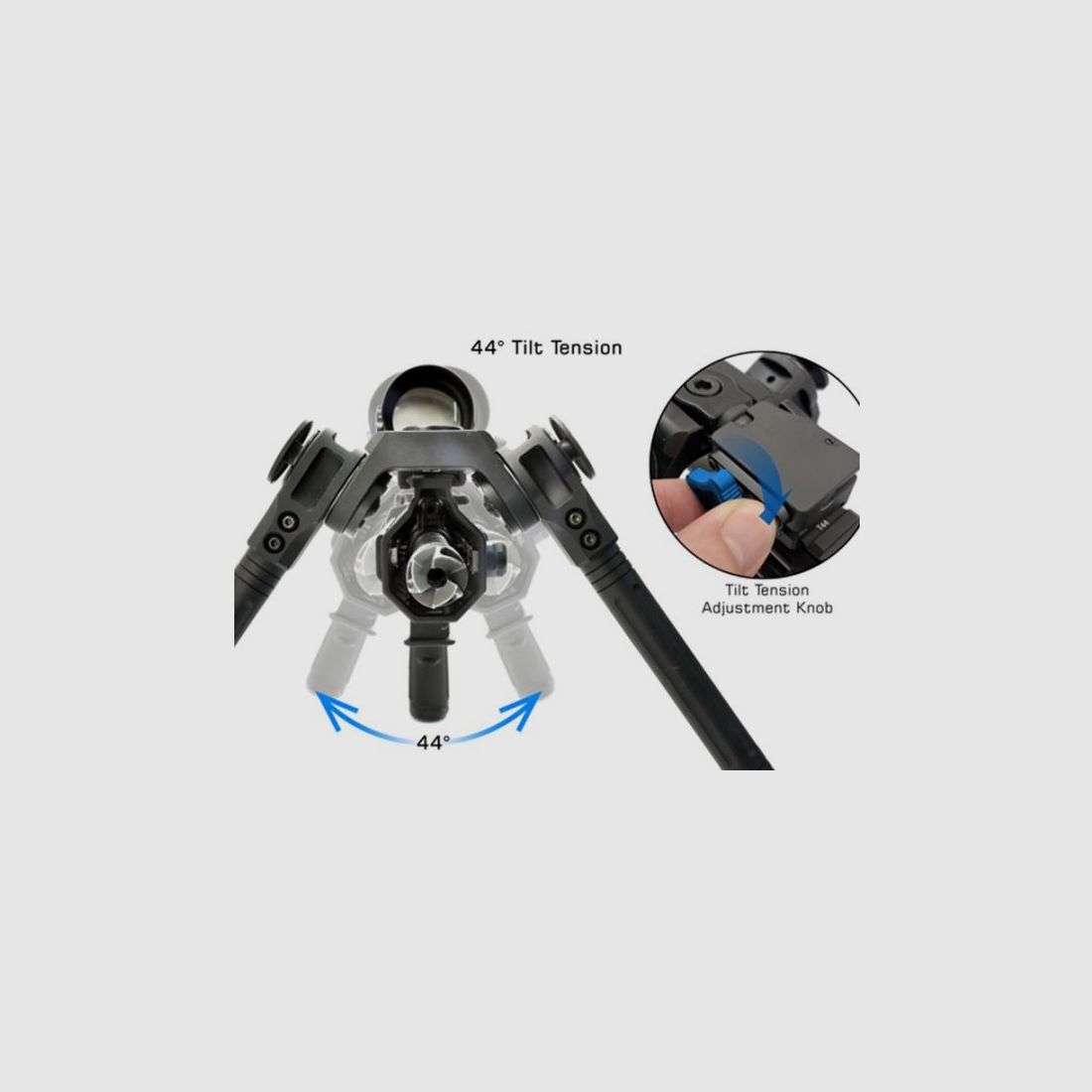 Bipied UTG Over Bore, image 5 sur 8