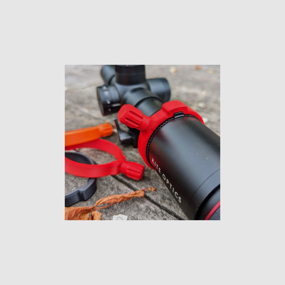 Für Kite K4: Schnellverstellhebel für Vergrößerungseinstellung