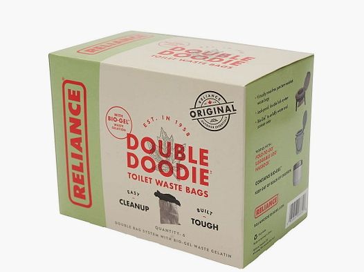 Reliance Double Doodie WC-Beutel