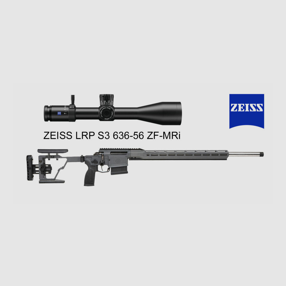 Sig Sauer SIG SAUER CROSS PRS Gris Concreto 24'' .308 Win. ZEISS LRP S3 636-56 ZF-MRi