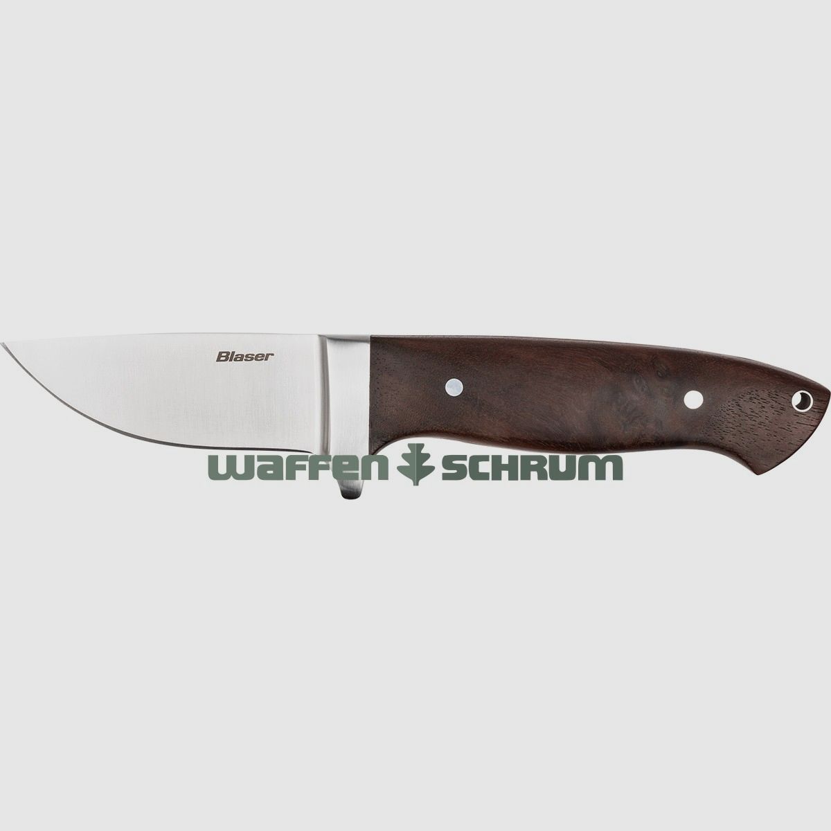 Blaser Messer Classic braun, Wallnussholz Klingenlänge:8cm