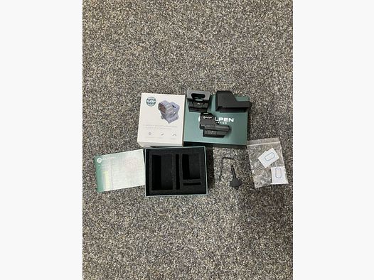 Point lumineux Alpen Optics Argus LT 1x26x23 ouvert