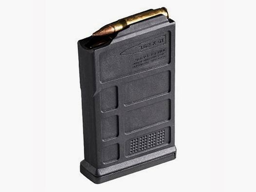 1x Original MAGPUL 10 Schuss Magazin .308 Win. 7,62x51 Short Action AICS AC Polymer Black MAG579-BLK