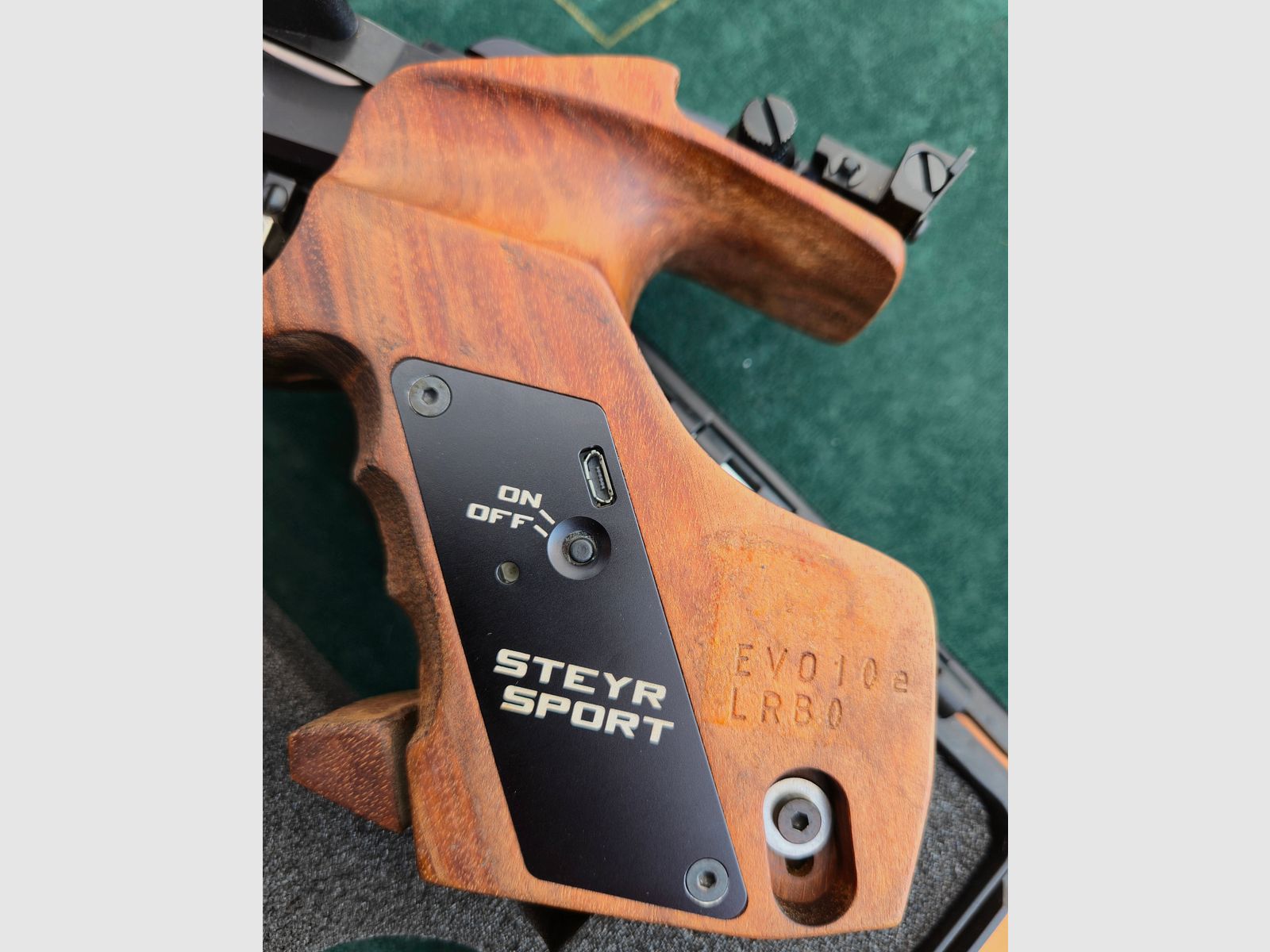 Match air pistol STEYR EVO 10 E like new, TÜV 2036, image 7 of 8