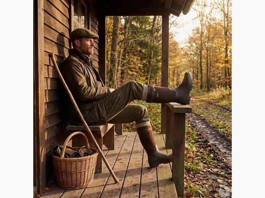 Jagdstiefel Arxus Primo Country Zip dunkelbraun