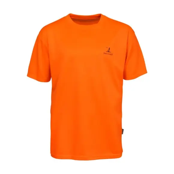 Jacht T-shirt Percussie Fluorescerend Oranje