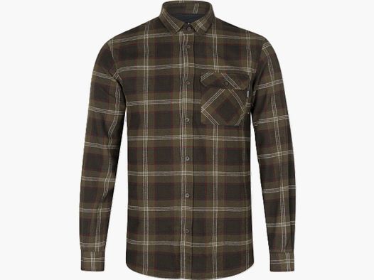 Seeland Glen camicia di flanella – a quadri verde pino