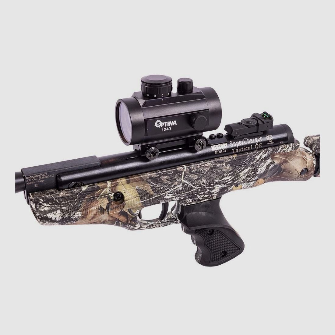 Mercury 25 Super Charger Tactical QE