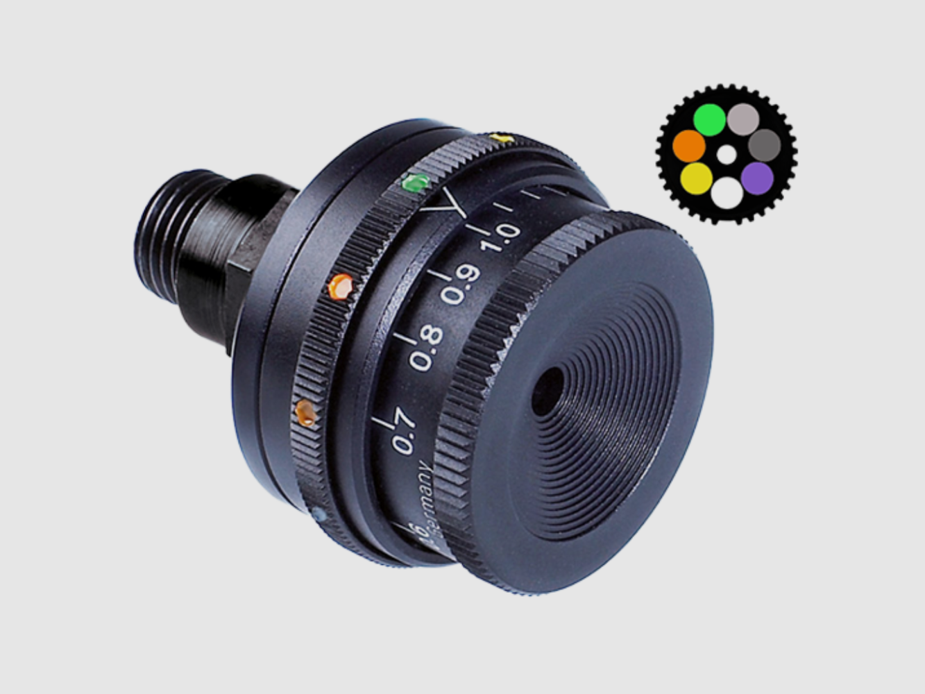 Gehmann 566 filtre iris 6 filtres de couleur