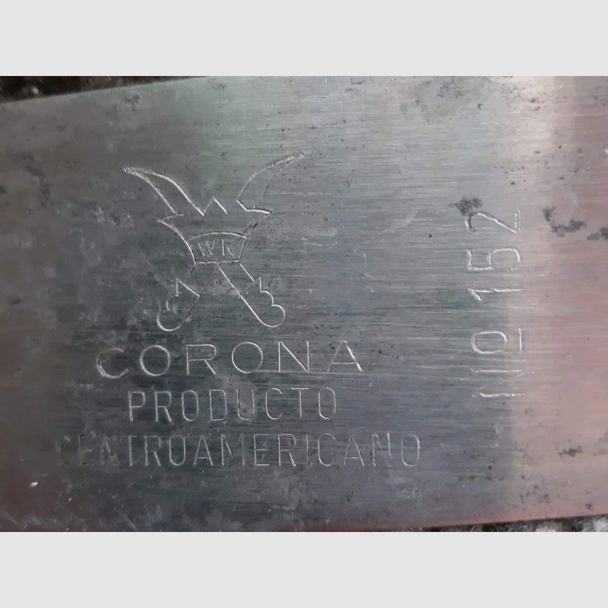 SCHEUNENFUND, eine über 40 Jahre alte MACHETE mit Hersteller Gravur 