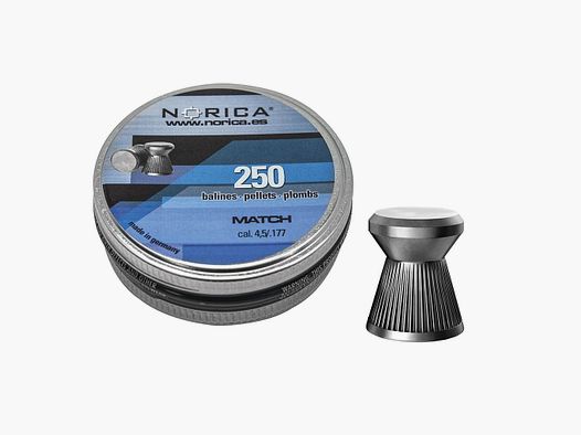 Norica plombs diabolo Match 4,5 mm / 0,48 g