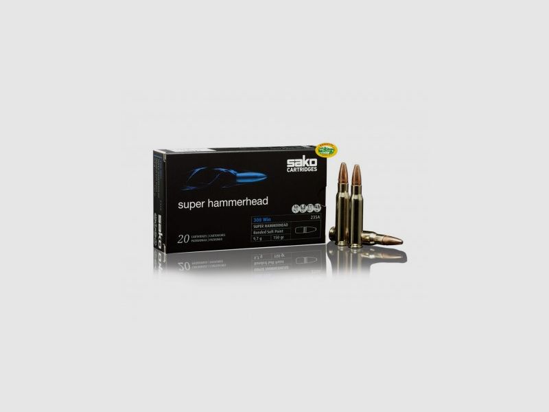 SAKO Munition Kal. 30-06 spr. 180 gr. SUPER HAMMERHEAD 236A