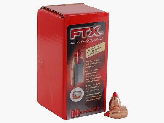 Balle Hornady .50/.500 (.500 S&W) FTX 300GR 50 pièces