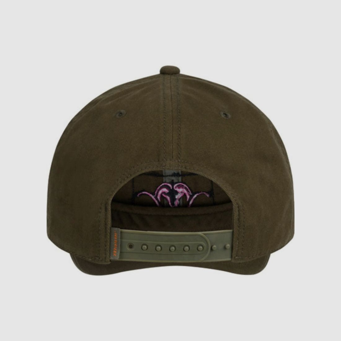 Czapka z daszkiem Blaser Argali ciemna oliwka/róż 241019-107/597, zdjęcie 2 z 3