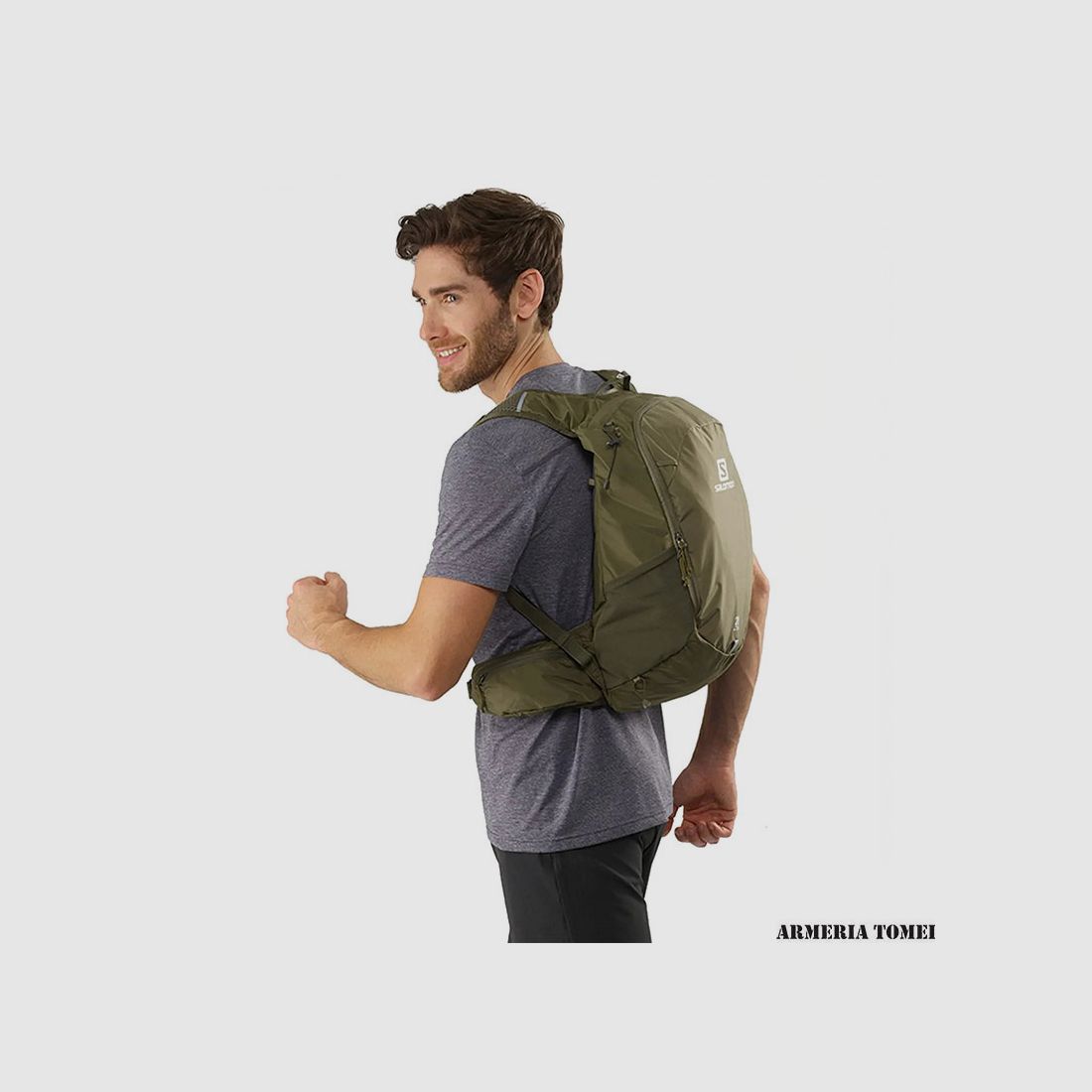 SALOMON – RUCKSACK – TRAILBLAZER 20 Martini Ol/Olive Nigh/Ebo, Bild 3 von 3