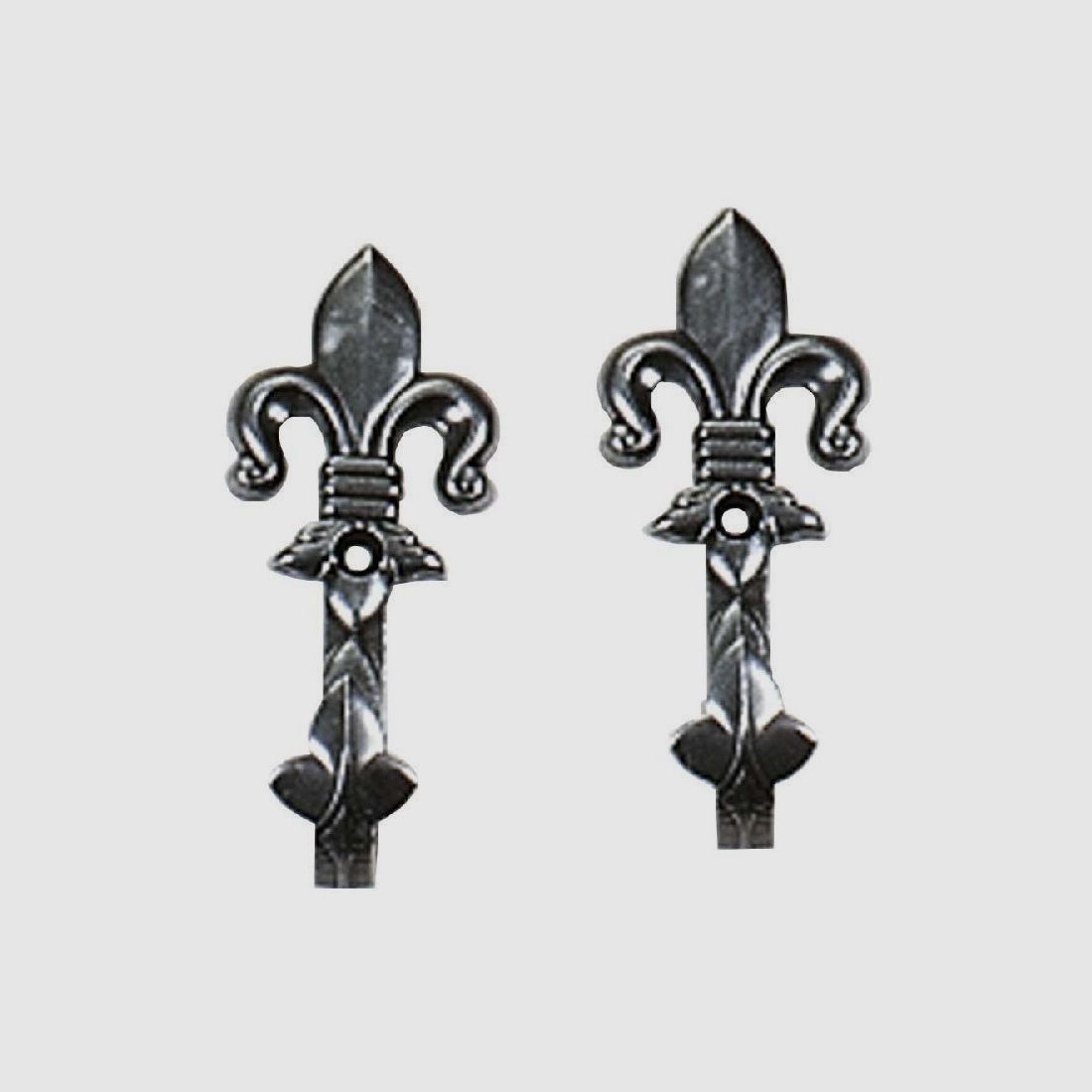 Pistolenhalter, Lilie, silber