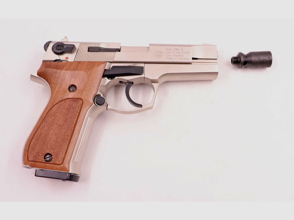 Walther - Ulm P88 Compact/Deluxe/vernickelt