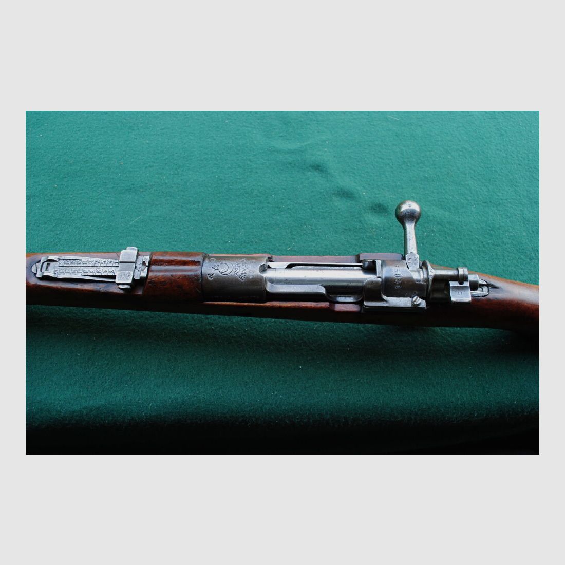 Fabryka Askari Ankara (ASFA), model 35, podwyższony celownik, bardzo dobra lufa