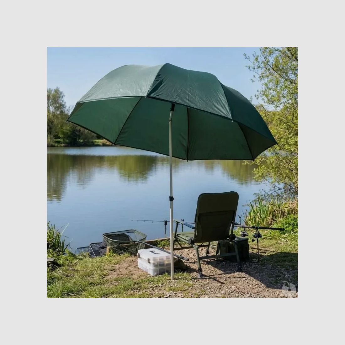 Angler Regenschirm Sonnenschutz Regenschutz Angeltage, Bild 4 von 6