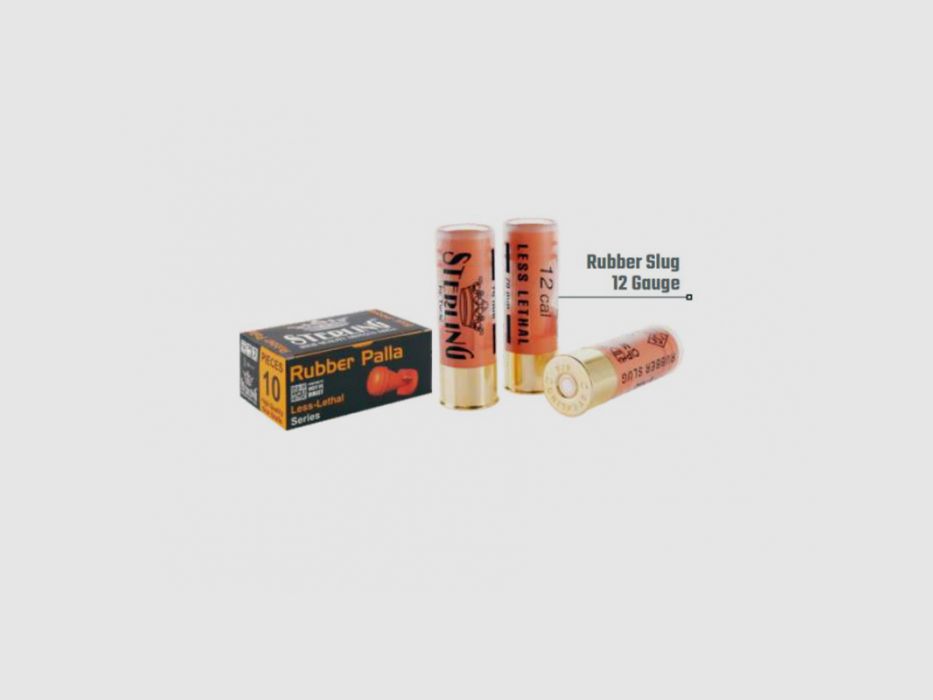 Sterling amunicja gumowa breneka 12GA Defense Rubber Slug, zdjęcie 1 z 2