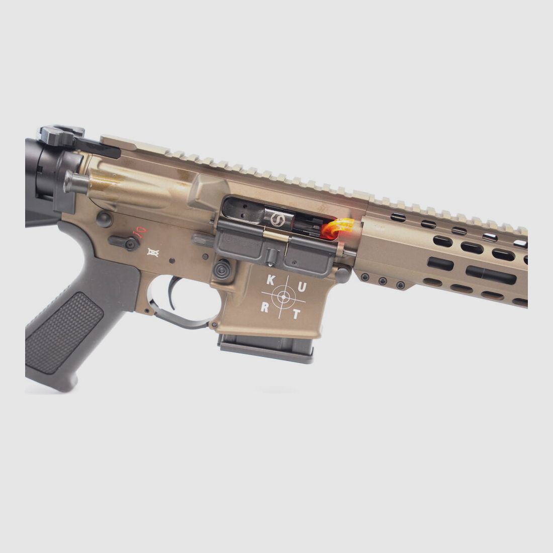 Schmeisser AR15-M4FL Bronze, Bild 5 von 6