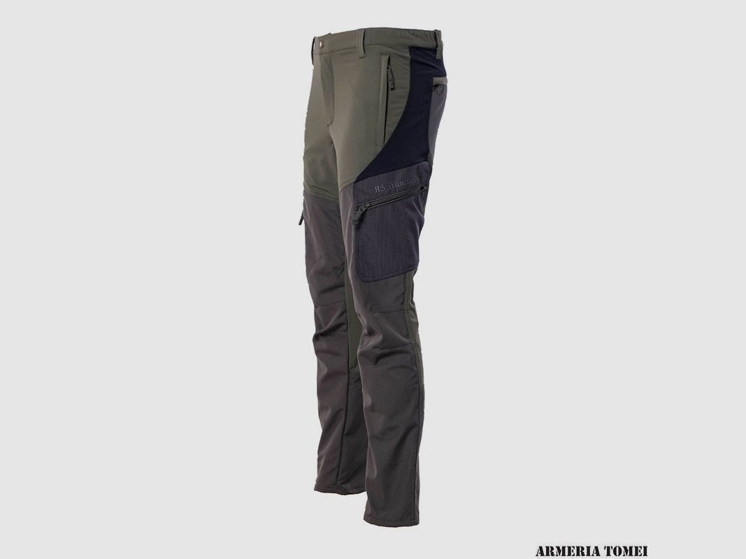 PANTS – RS HUNTING – T-150 ELASTICATED GREEN/BLACK, image 2 of 4