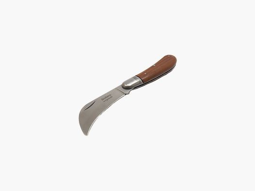 Coltello roncoletta lama in acciaio inox 7 cm e manico in legno