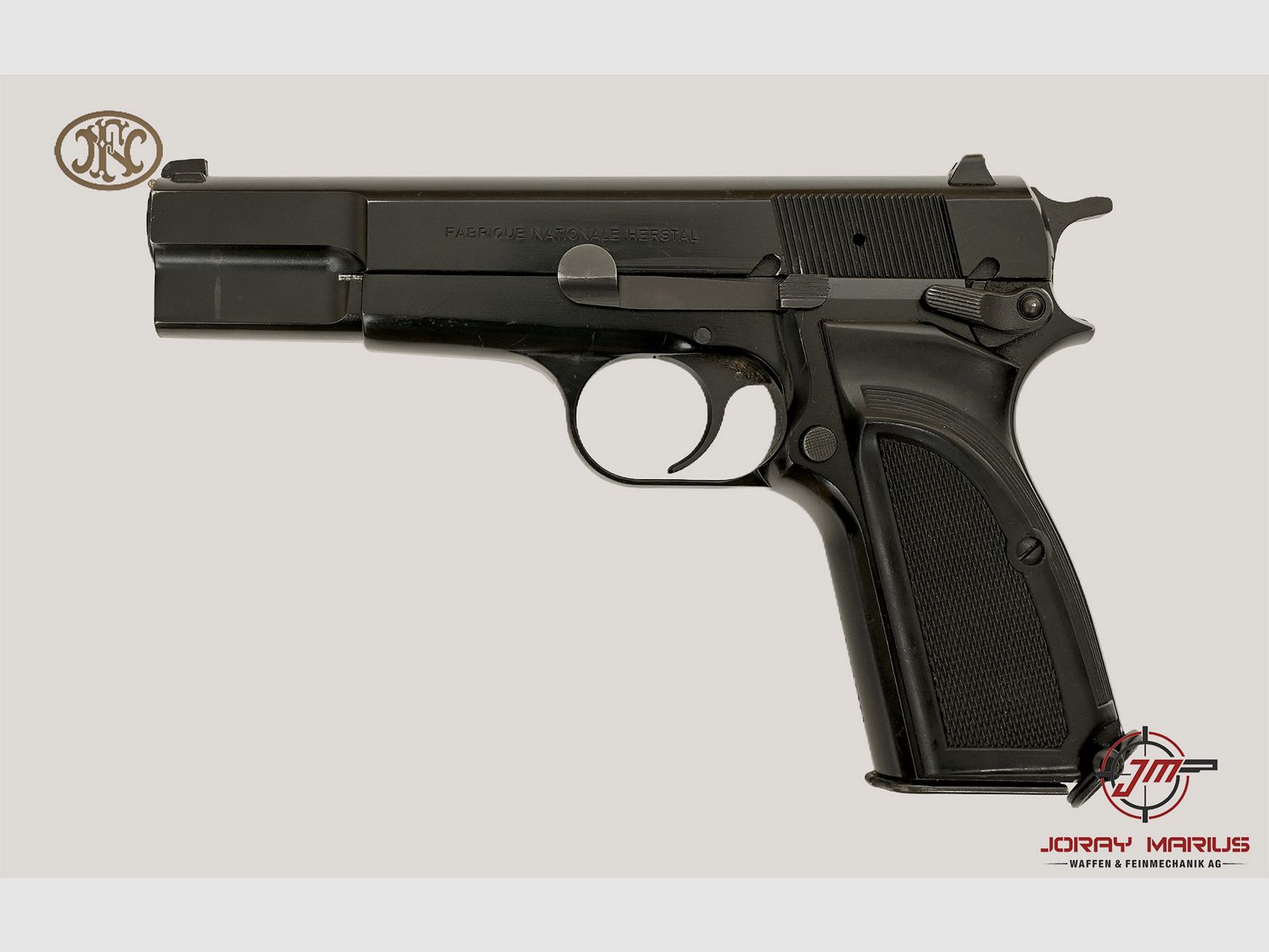 FN Browning Hi-Power HP35 9mm Para, image 2 of 2