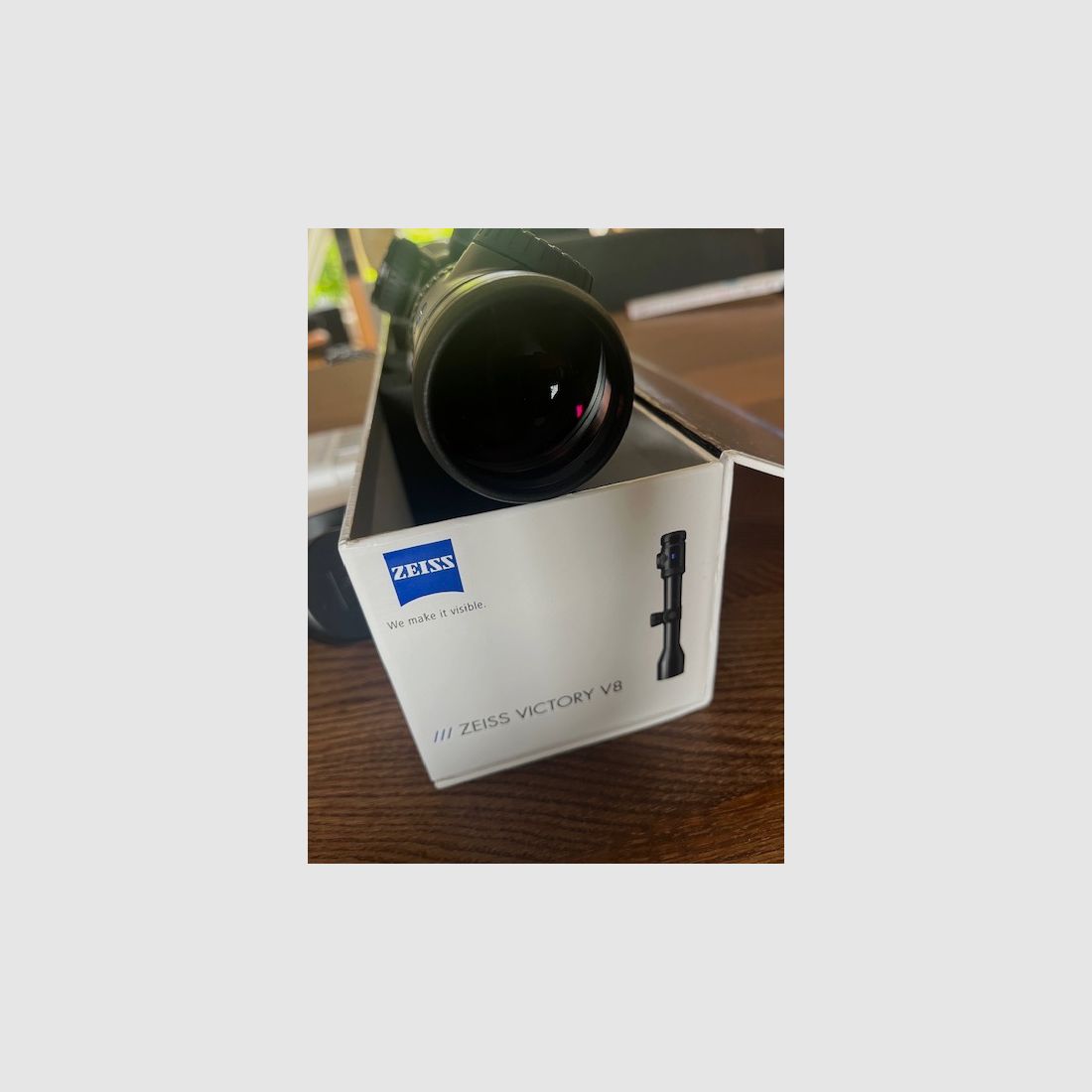 Zeiss V8 2,8-20x56,ASV, (LA60), Schiene  mit original Blaser Sattelmontage