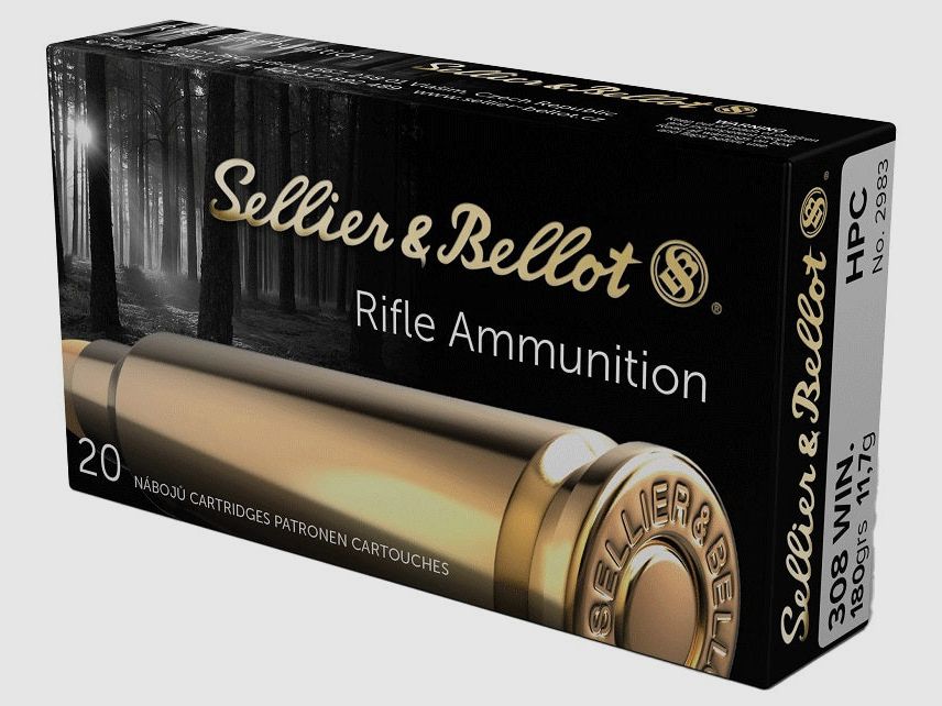 Patronen S&B - Kal. 308 Win. HPC, Bild 1 von 3