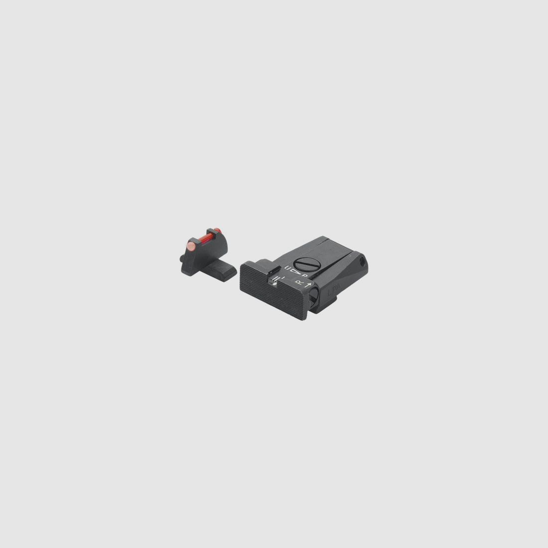 LPA SPR94BE7F Micrometer Vizier Set voor Beretta 92A1, M9A3 – Fiber Optic