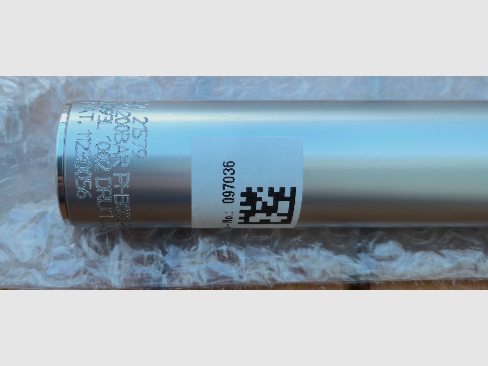 Kartusche / Pressluftkartusche Walther LP 500 LP 400 AP 20 Pro Luftpistole - TÜV bis 7/2034