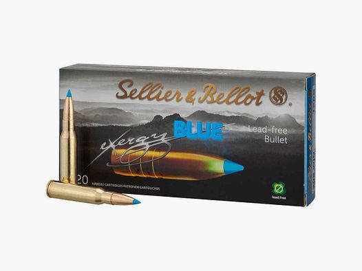 Sellier & Bellot .308 Win S&B z ostrzem eXergy niebieski 165g - 20szt.