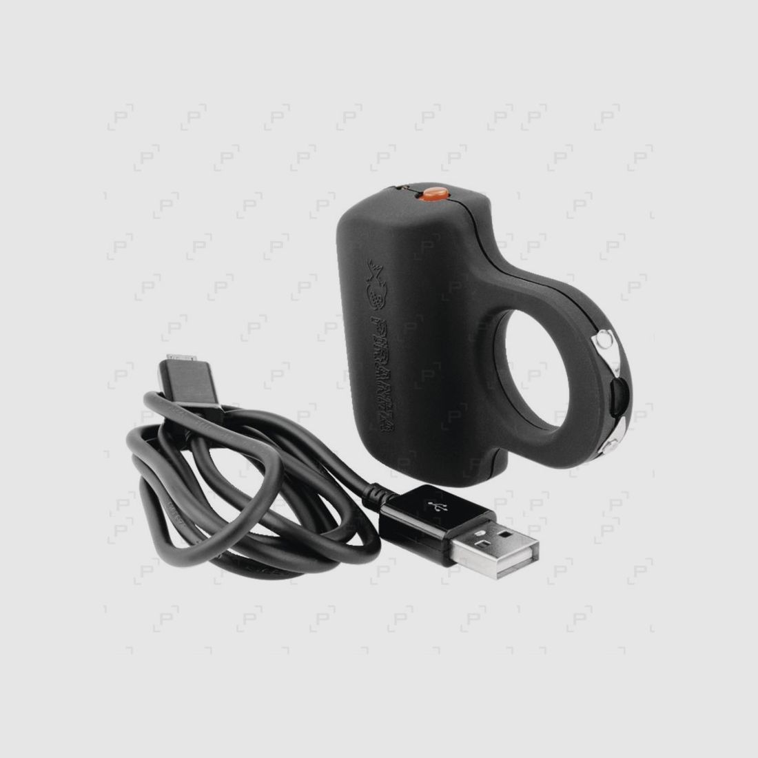 Verdedigingsschokker PIRANHA RING SHOCKER 2M volt zwart, afbeelding 2 van 4