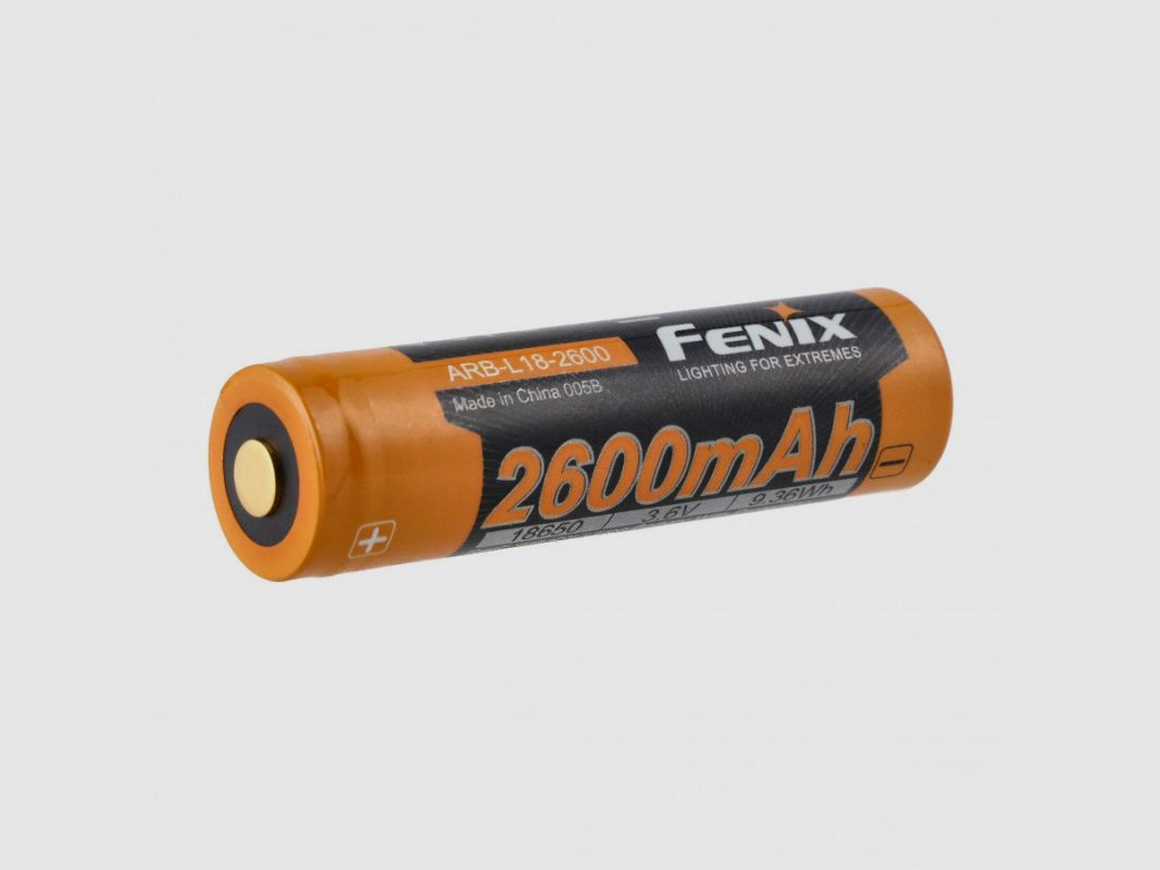 Fenix ARB-L18 Akku (18650 2600 mAh 3,6 V), Bild 5 von 5