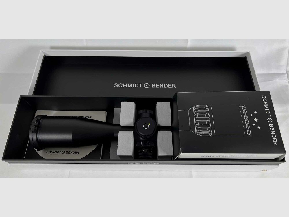 Schmidt & Bender Schmdt & Bender 6-36x56 PM II Alto Rendimiento LPI M1FL 1cm cw DT27 MTC LT / ST ZC CT