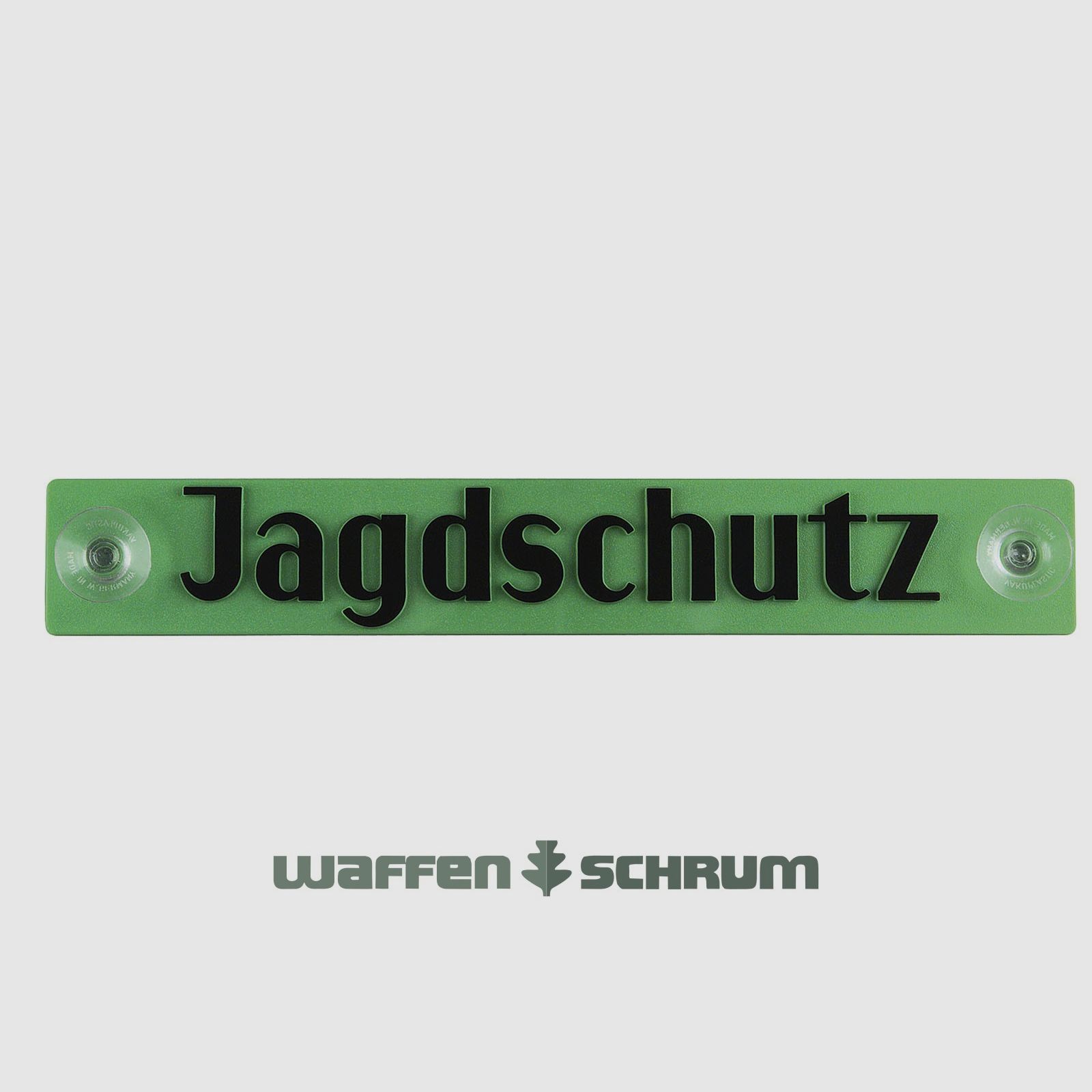 Fritzmann Hinweisschild - Jagdschutz