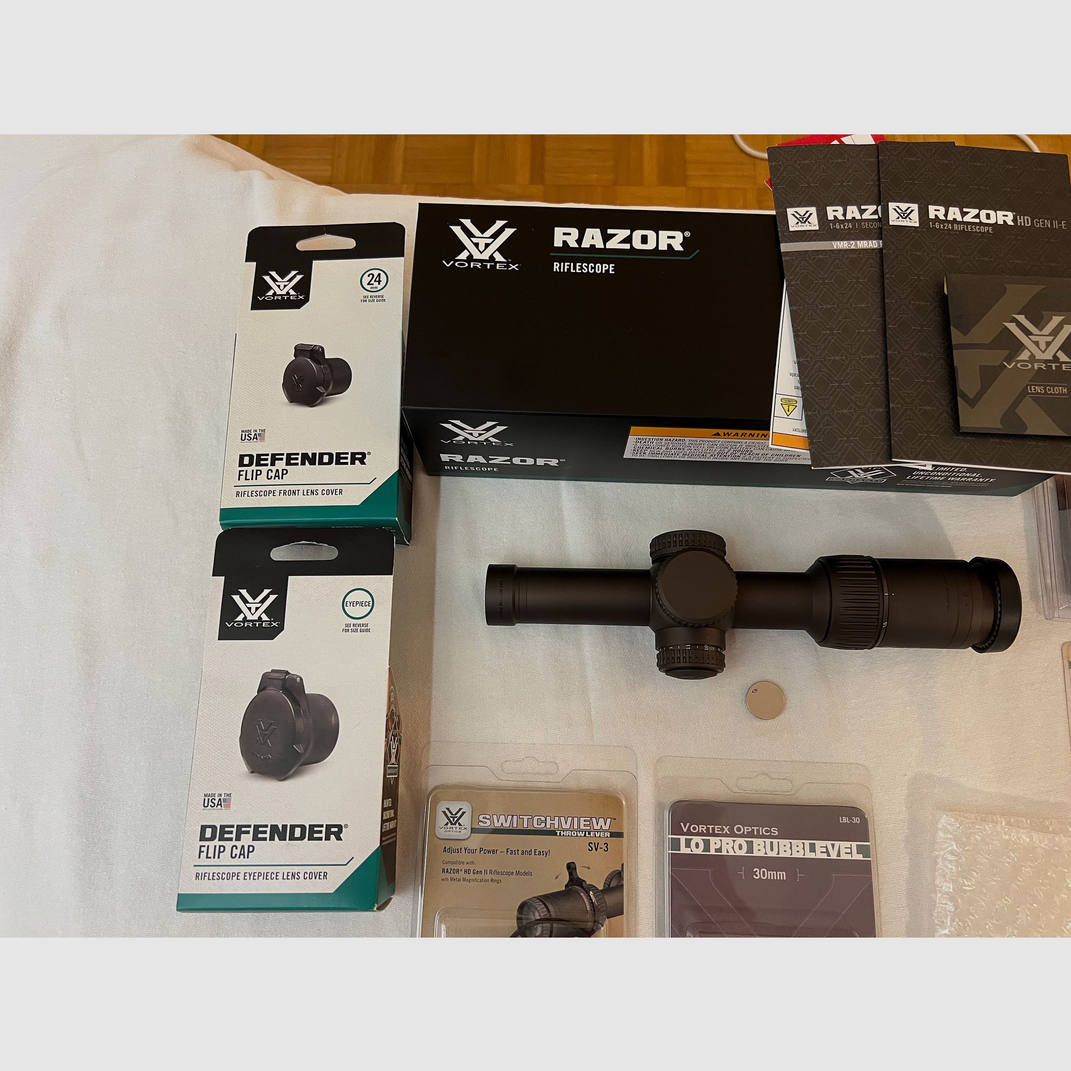 Vortex Razor HD Gen-2 E 1-6x24 VMR-2 MRAD Nuevo NP 1.900€