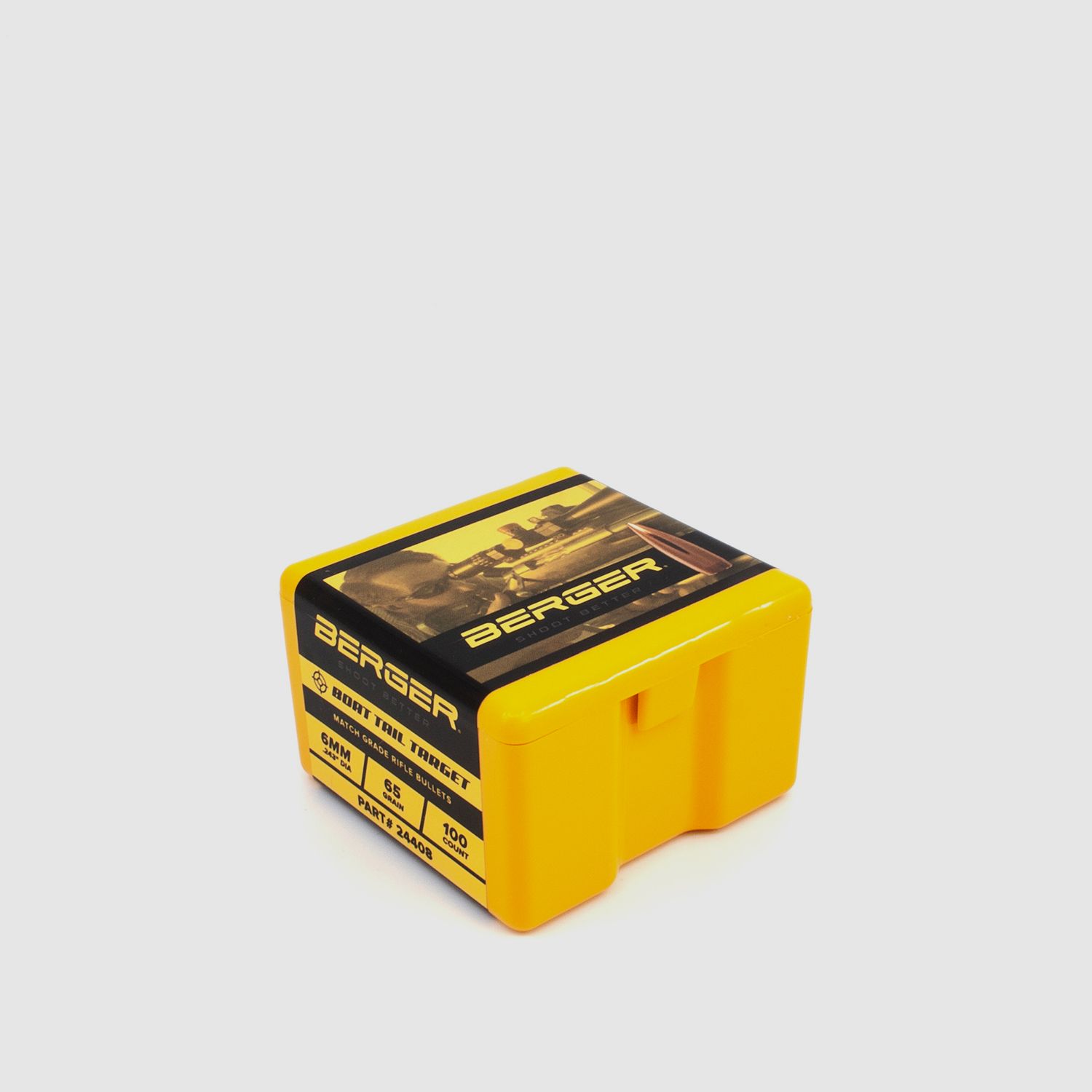 Proiettile Berger 6mm/.243 BT Target 65GR 100 pezzi