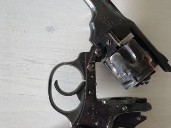 Webley Revolver 9mm Knall