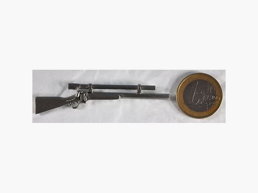 Sharps Scharfschützen-Gewehr als Metall-Anstecker
