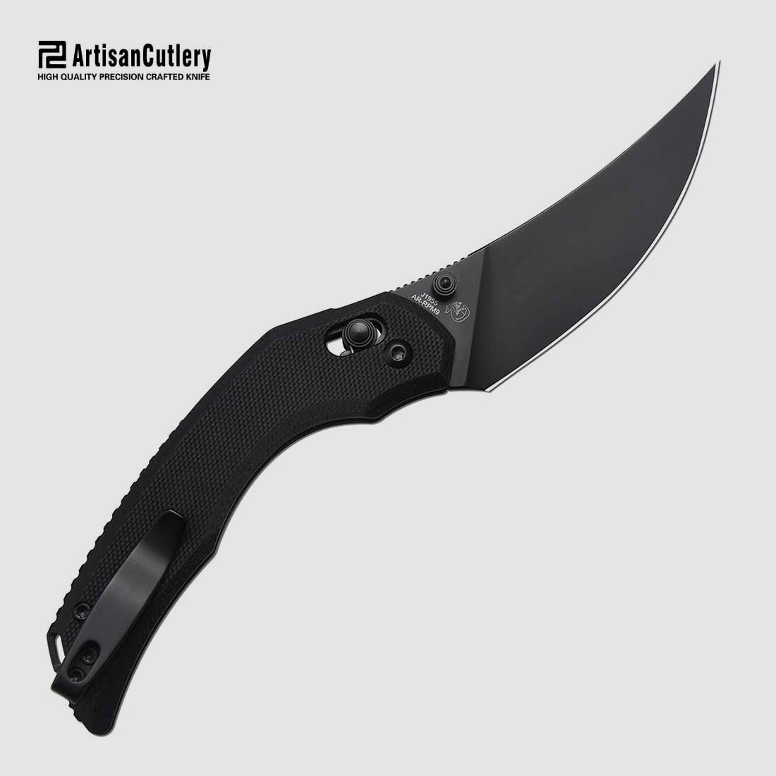 ARTISANCUTLERY NANNER Black AR-RPM9 Black G10